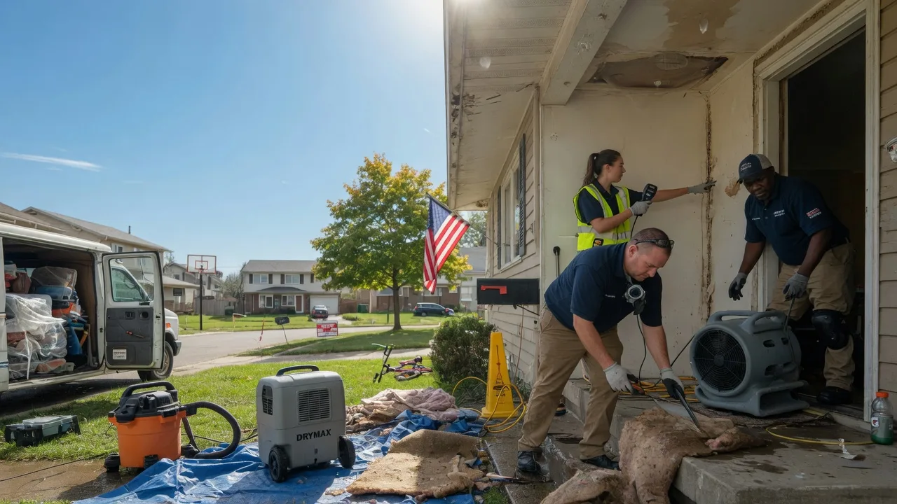 Water Damage Restoration in Sharpsville, PA near me